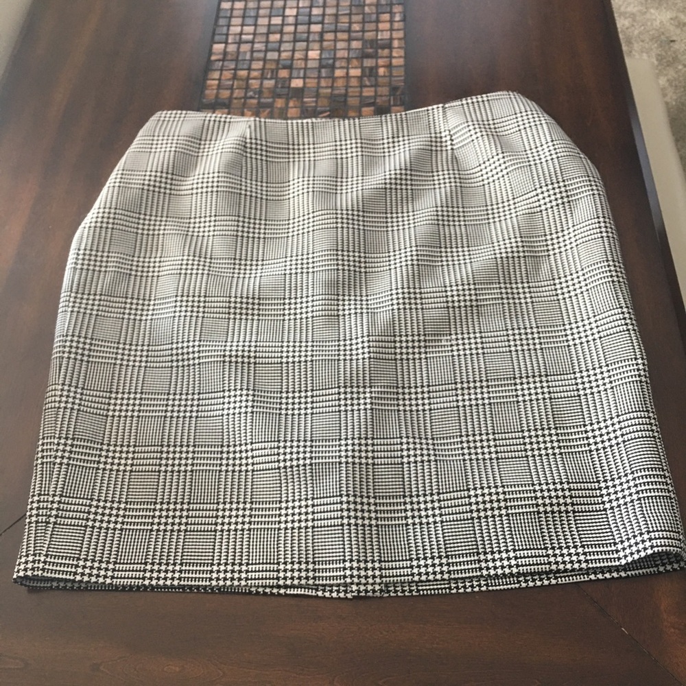 A-line knitted skirt that can be dressy or casual.